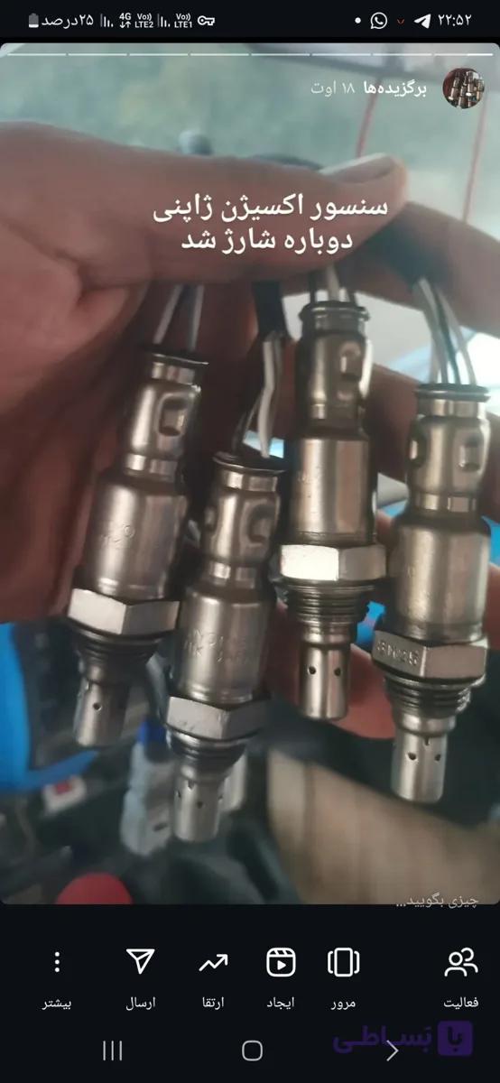 سنسور اکسیژن NTK استوک ژاپنی مناسب خودروهای دارای ECU زیمنس — تصویر 1