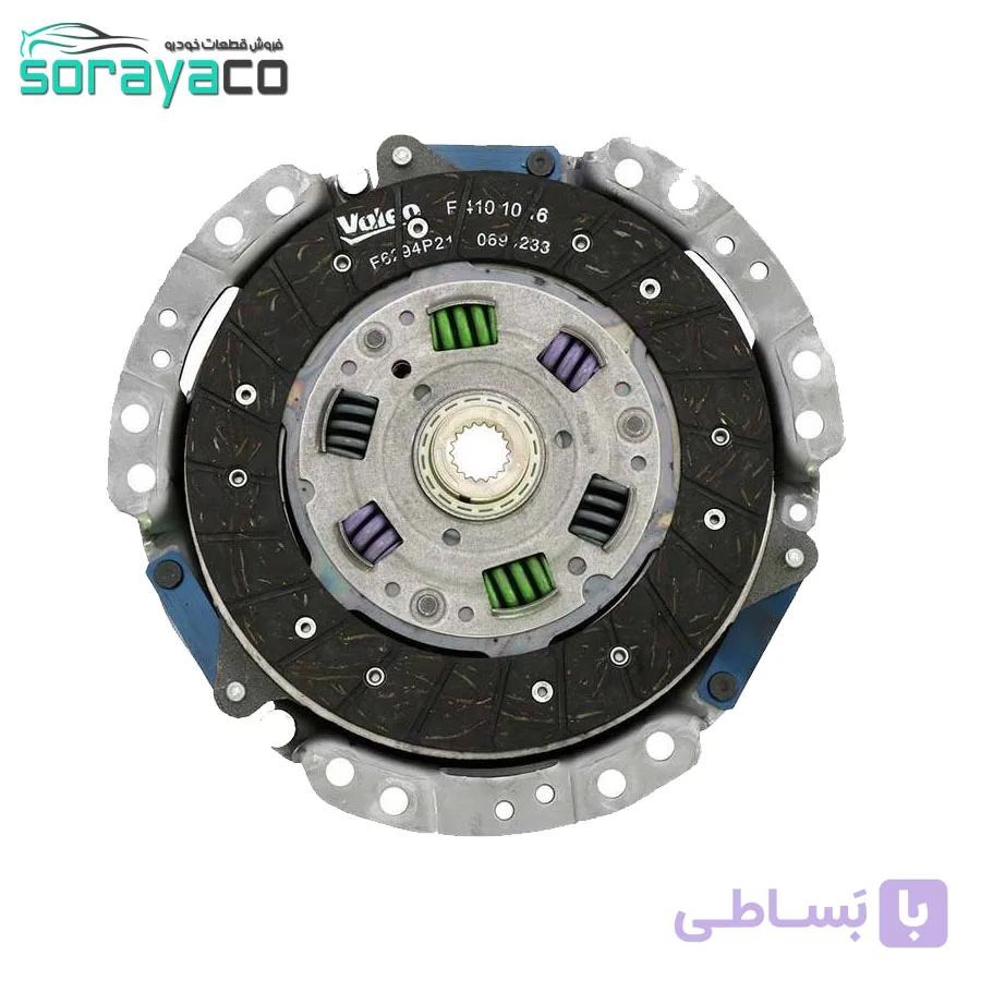 دیسک و صفحه زانتیا 1800 پری دمپر والئو فرانسه با کد قابل استعلام والئو سرویس فرانسه+گارانتی تعویض ۱۲ ماهه والئو ایران(دیبا) — تصویر 1