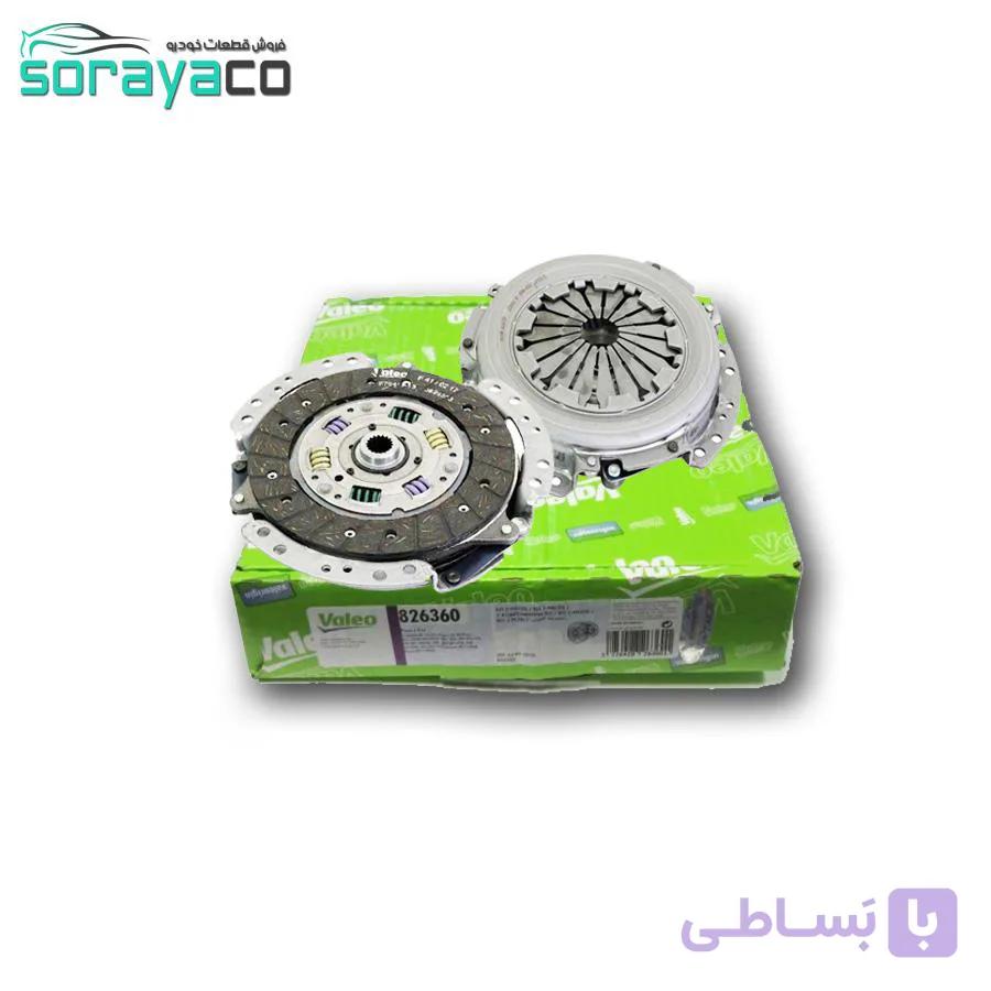 دیسک و صفحه سمند والئو اصلی فرانسه با کد قابل استعلام والئو سرویس فرانسه+گارانتی تعویض ۱۲ ماهه والئو ایران(دیبا) — تصویر 1