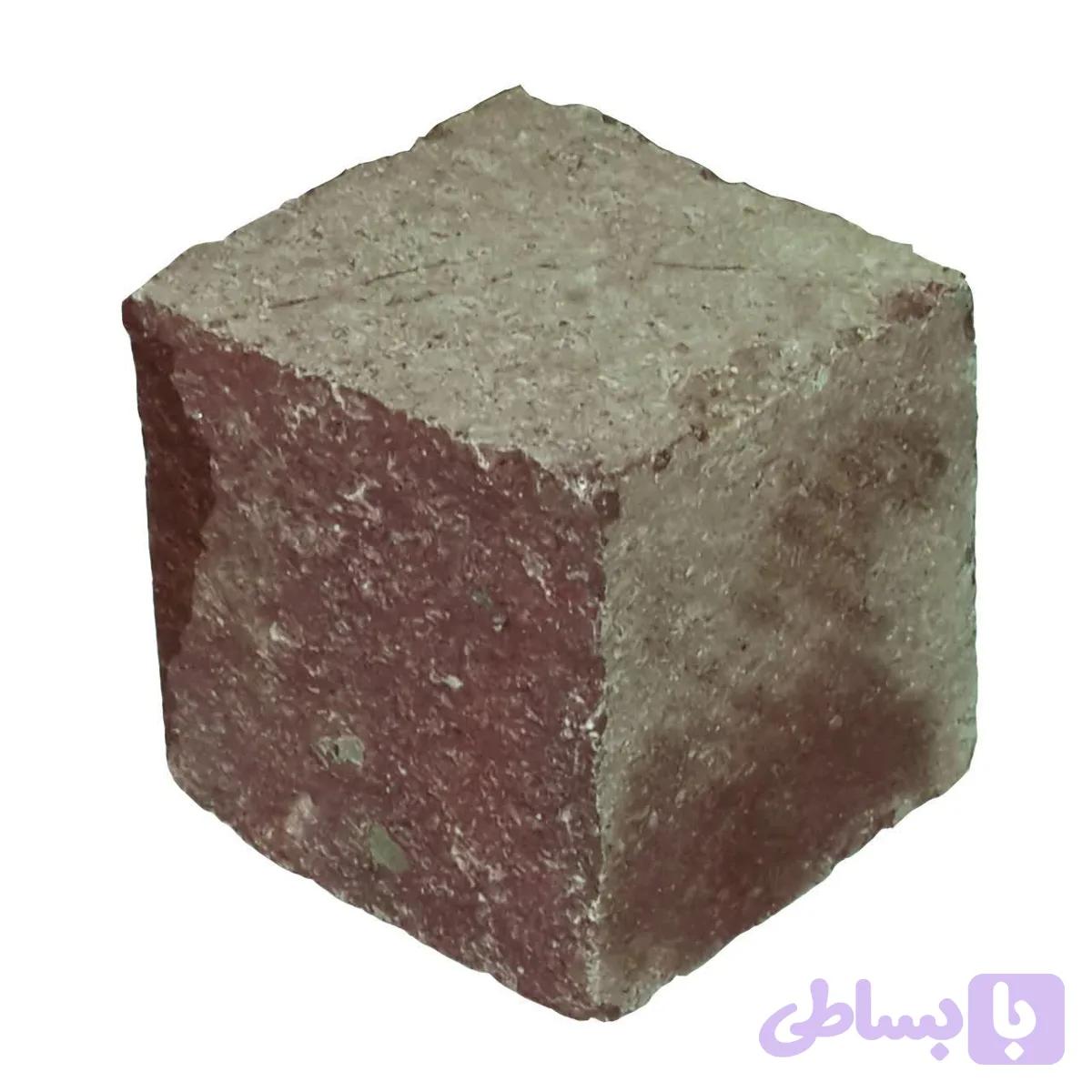 سنگ کوبیک گرانیت قرمز ضخامت 5 سانت