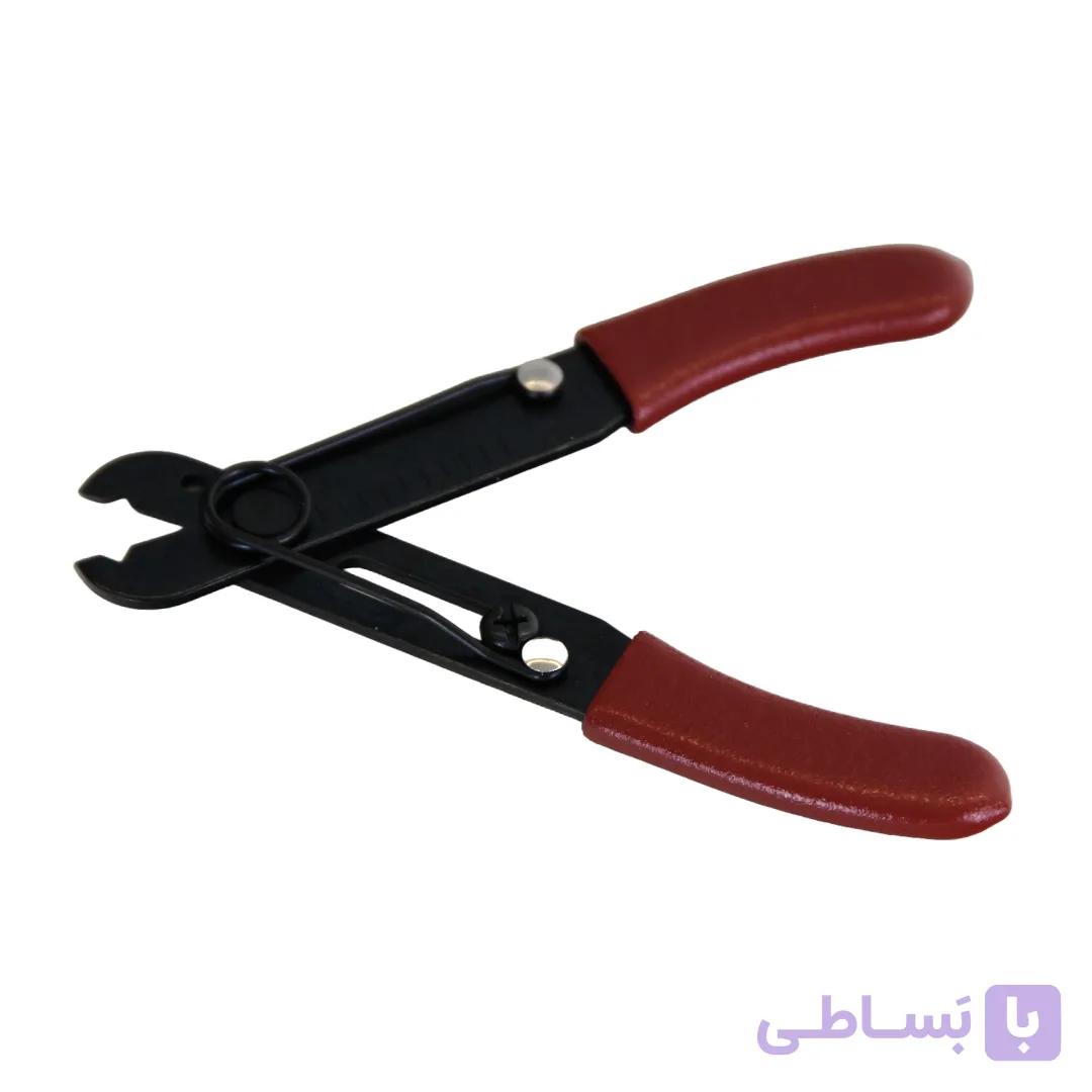 انبر سیم لخت کن و لوله بر مویی OPT مدل LY-108 (سایز ۵ اینچ / ۰.۵ تا ۴ میلی‌متر) — تصویر 1