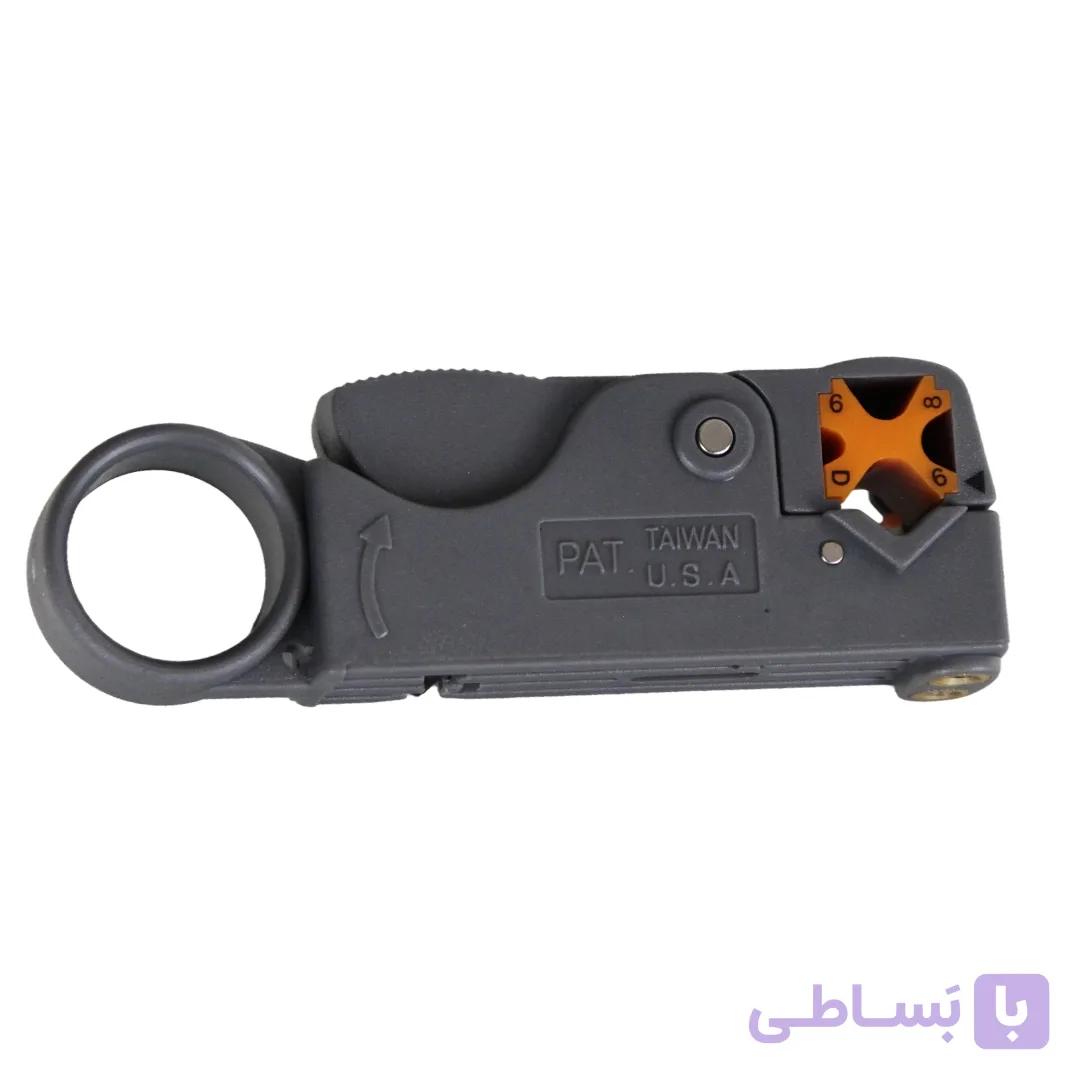انبر کابل لخت کن دستی OPT مدل LY-332 (کواکسیال ۲ تیغه RG58/59/62/6/3C/4C/5C) — تصویر 1