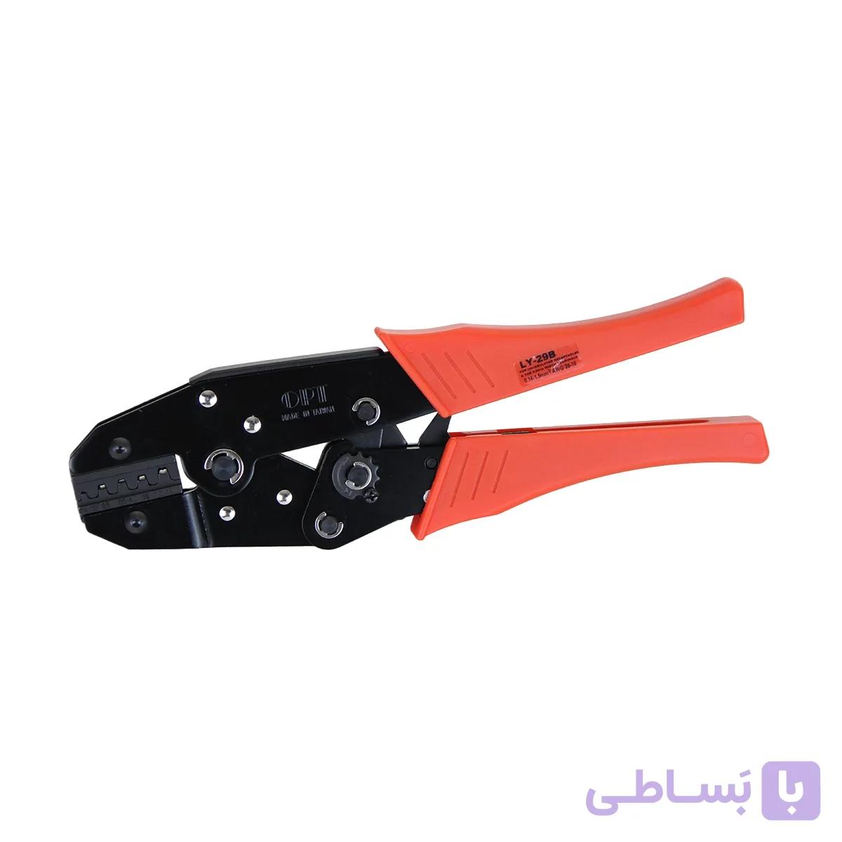 انبر پرس سرسیم OPT مدل LY-29B (سوکت فیشی مادگی ۲.۸) — تصویر 1