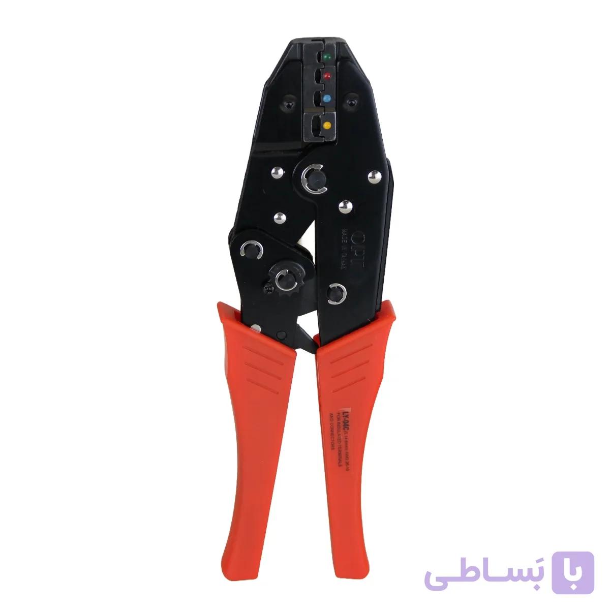 انبر پرس سرسیم OPT مدل LY-04C (مخصوص سرسیم عایق‌دار ۴ رنگ) — تصویر 1