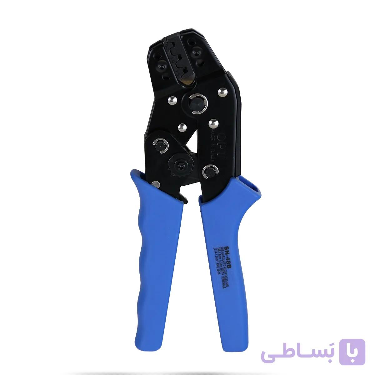 انبر پرس سرسیم OPT مدل SN-48B (سوکت فیشی مادگی ۴.۸) — تصویر 1