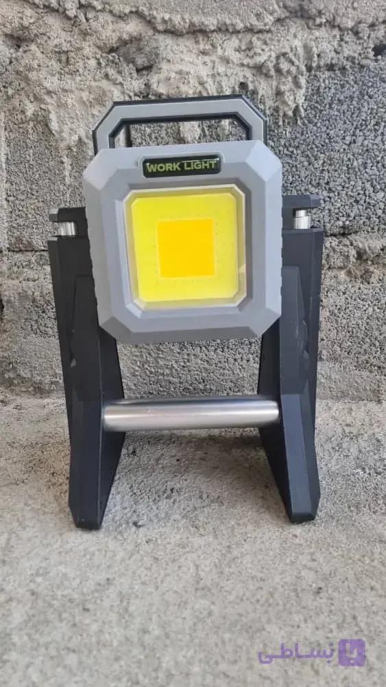 خرید پروژکتور شارژی LED Work Light| شارژی پایه تلسکوپی — تصویر 1