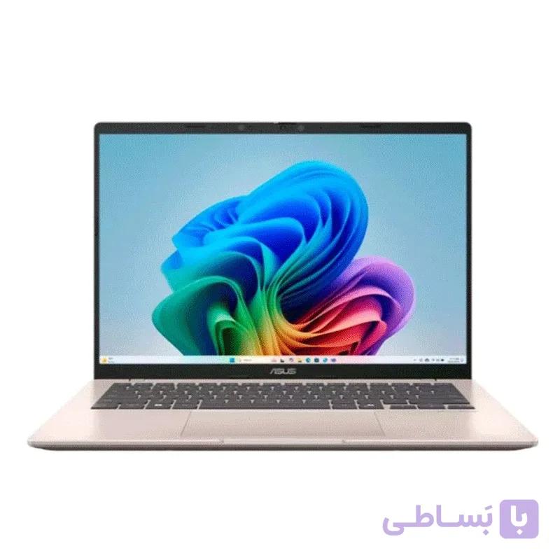 لپ تاپ 14 اینچی ایسوس مدل Vivobook 14 X1407QA Snapdragon X 16GB 512GB SSD Adreno — تصویر 1