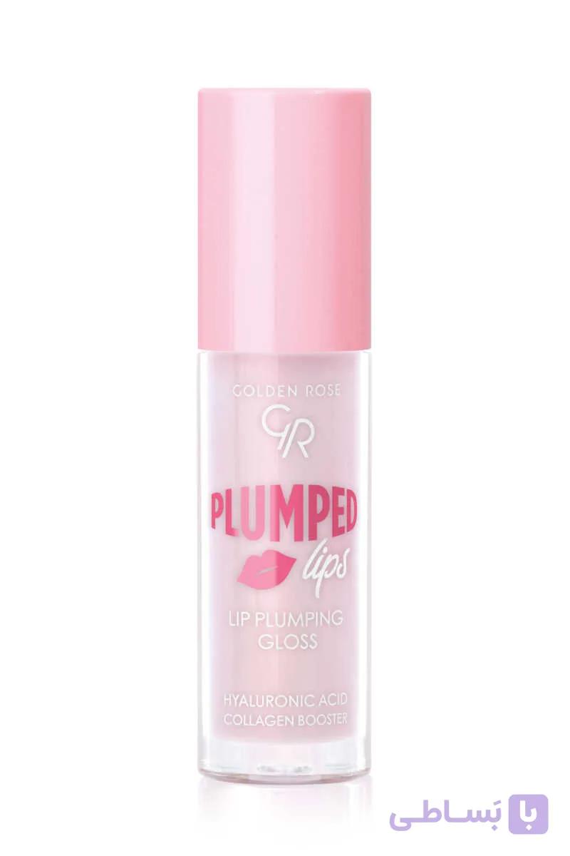 رژ لب مایع حجم دهنده گلدن رز GOLDEN ROSE مدل Plumped Lips شماره 202 — تصویر 1