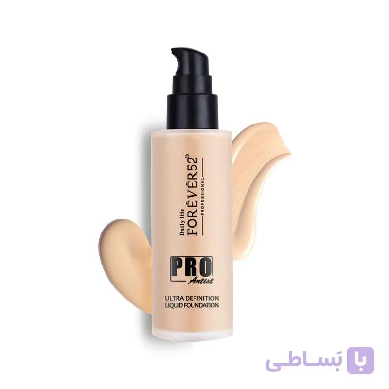 کرم پودر فول کاور فوراور Forever 52 مدل Pro Artist رنگ BUF002 حجم 60 میل — تصویر 1