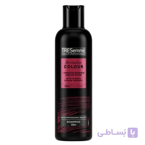 شامپو ترزمه Tresemme مدل Revitalise Color اصل انگلیس حجم 300 میل