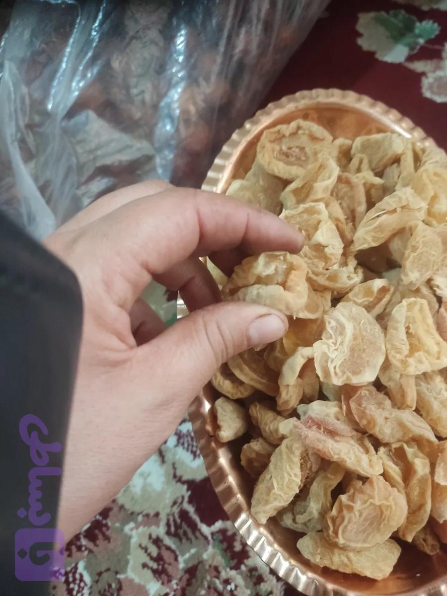 برگه شفتالو آفتاب خشک ارگانیک و نرم یک کیلویی
