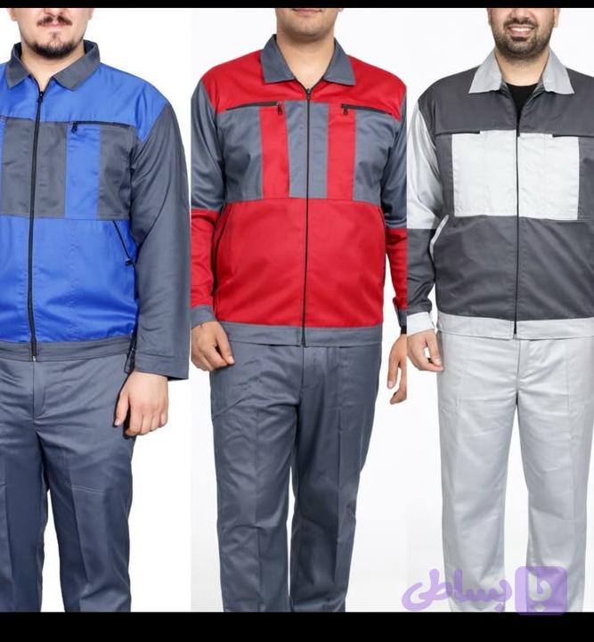 لباس کار کجراه درجه 1 مدل ایسان