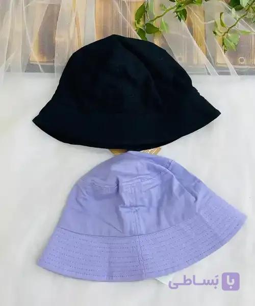 کلاه باکت کتان زنانه وارداتی — تصویر 1