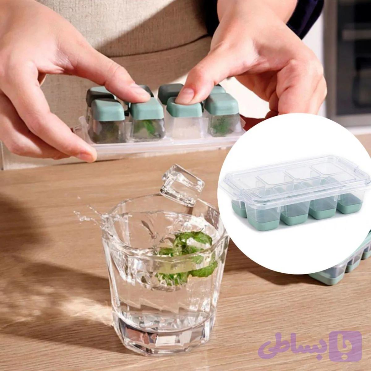 قالب یخ کف سیلیکونی در دار