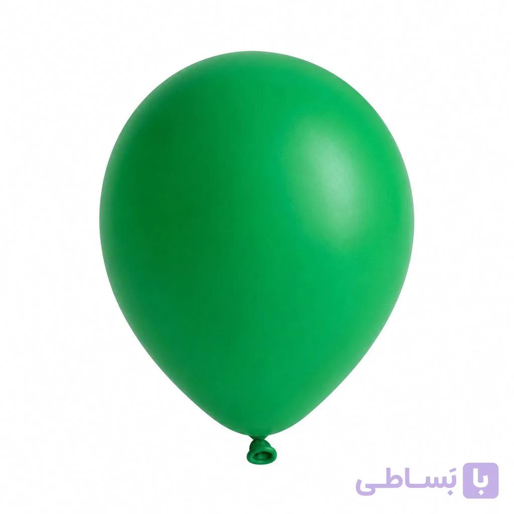 بادکنک لاتکس سبز چمنی