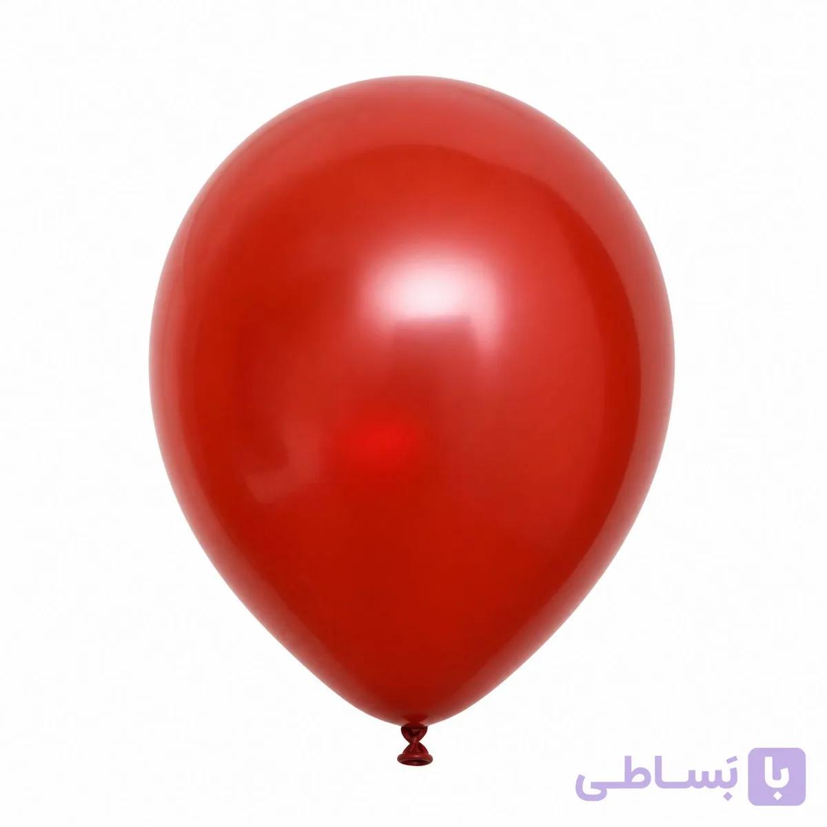 بادکنک لاتکس زرشکی