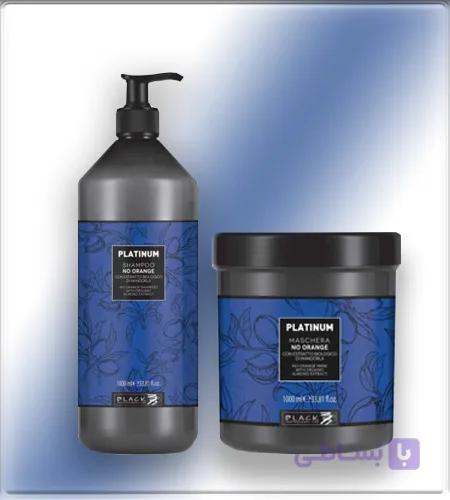 پک شامپو و ماسک ضد نارنجی بلک پروفشنال Platinum No Orange
