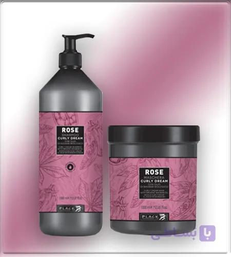 پک شامپو و ماسک موهای فر رز بلک پروفشنال Curly Dream حجم 1000 میلی‌لیتر