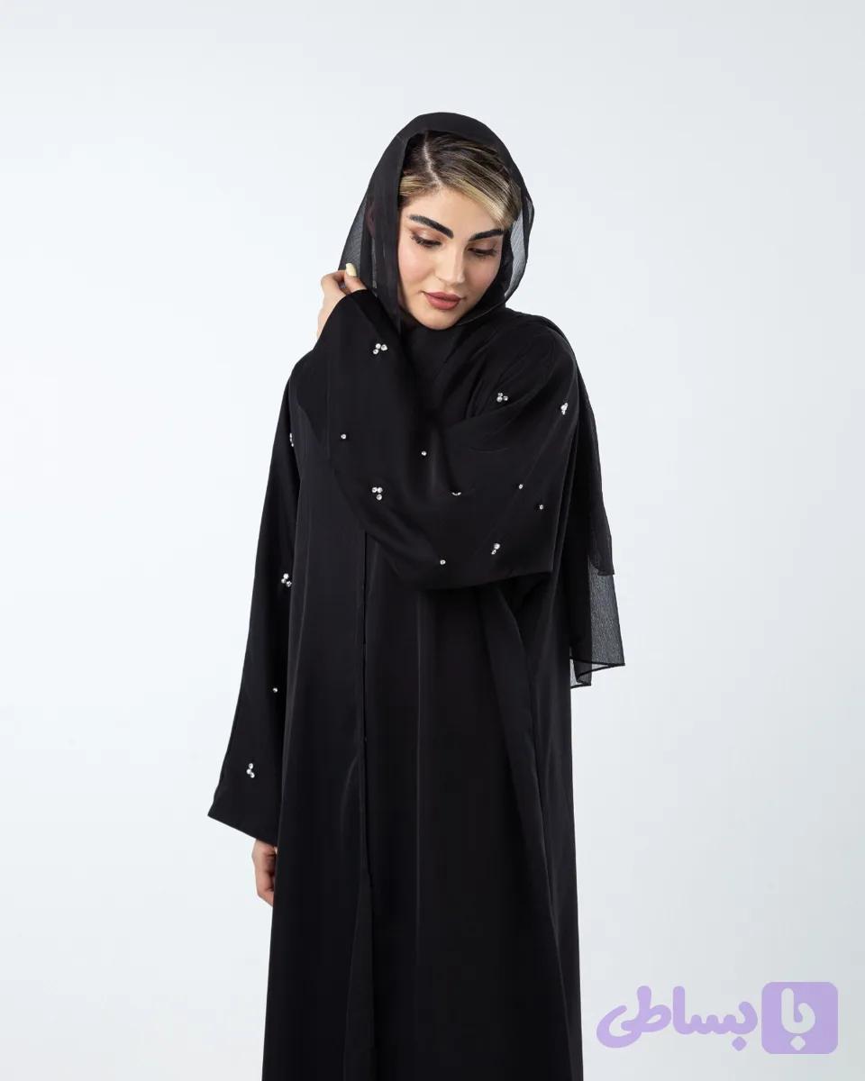 عبای آستین سنگدوزی