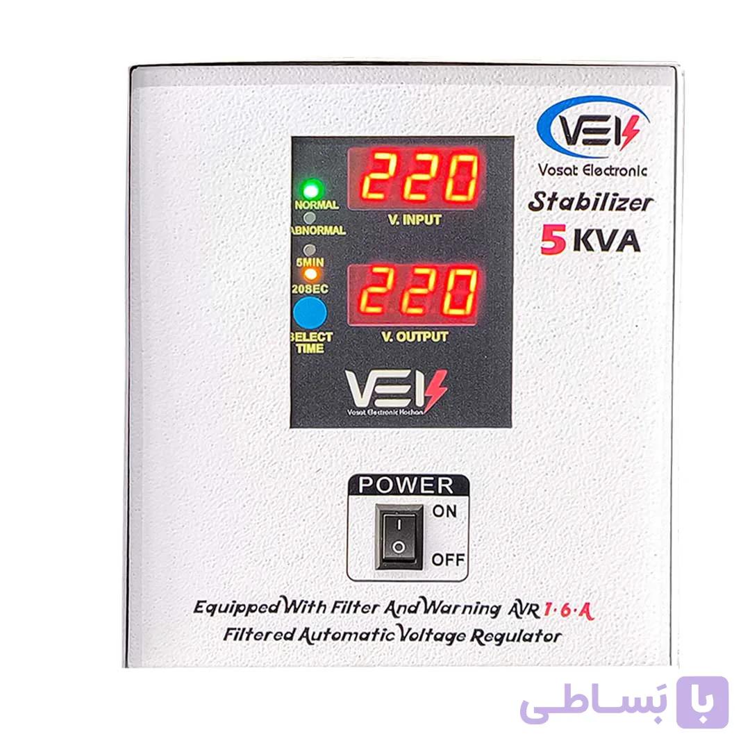 استابلایزر برق وسعت مدل 5KVA — تصویر 1