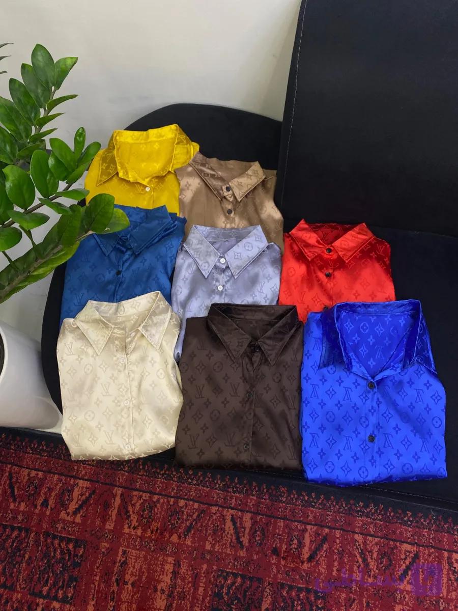 شومیز کراپی از لویی قد57 — تصویر 1