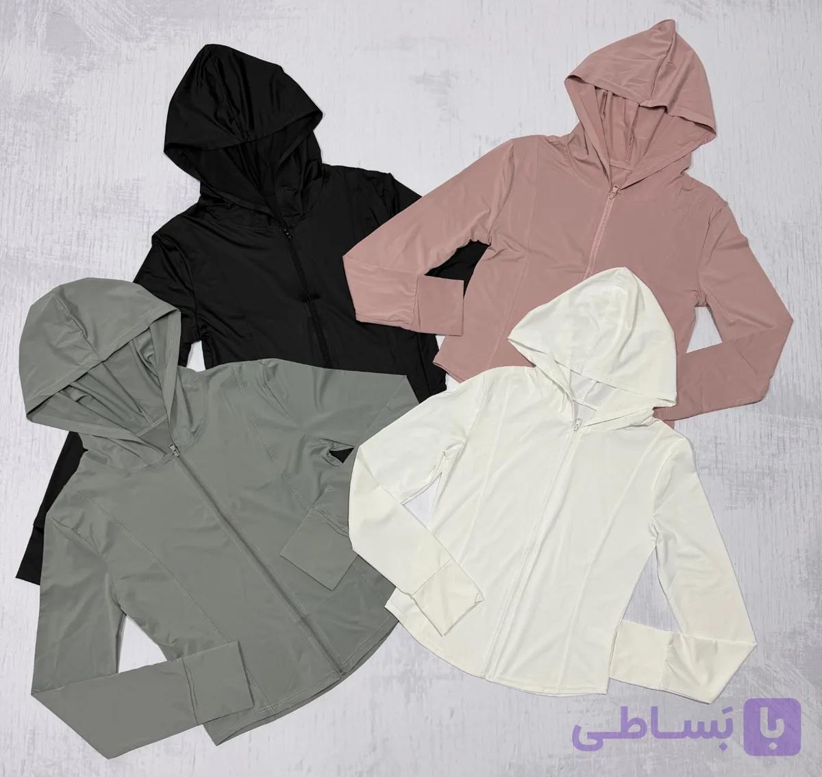 سوییشرت کلاهدار ضد اشعه خورشید — تصویر 1