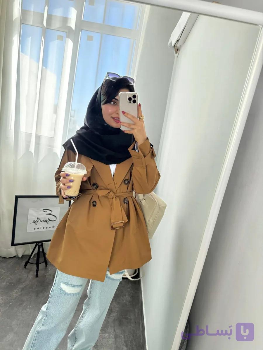 ترنچ کت white