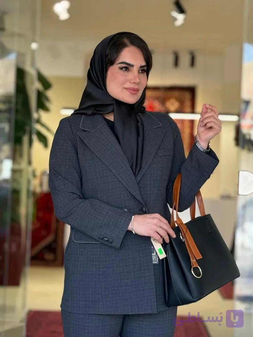 کت شلوار فاستونی اداره | کد 1519 — تصویر 1