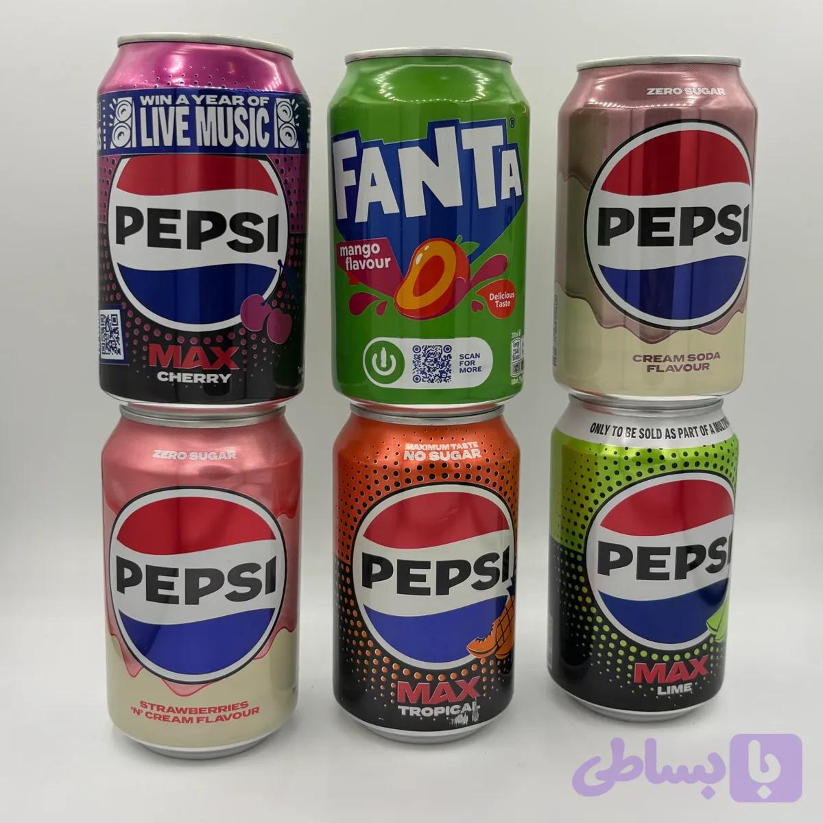 نوشابه پپسی اورجینال | Pepsi Drinks