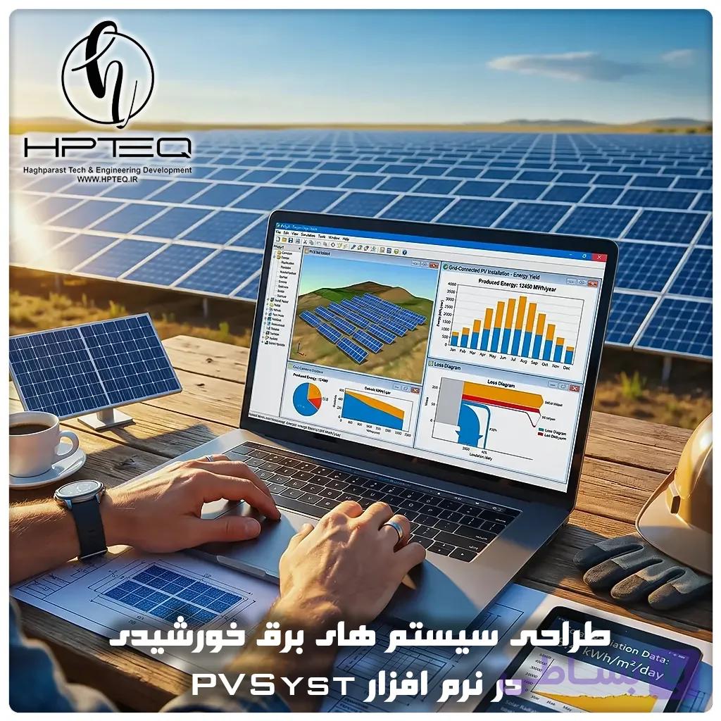 طراحی سیستم های برق خورشیدی در نرم افزار PVSyst
