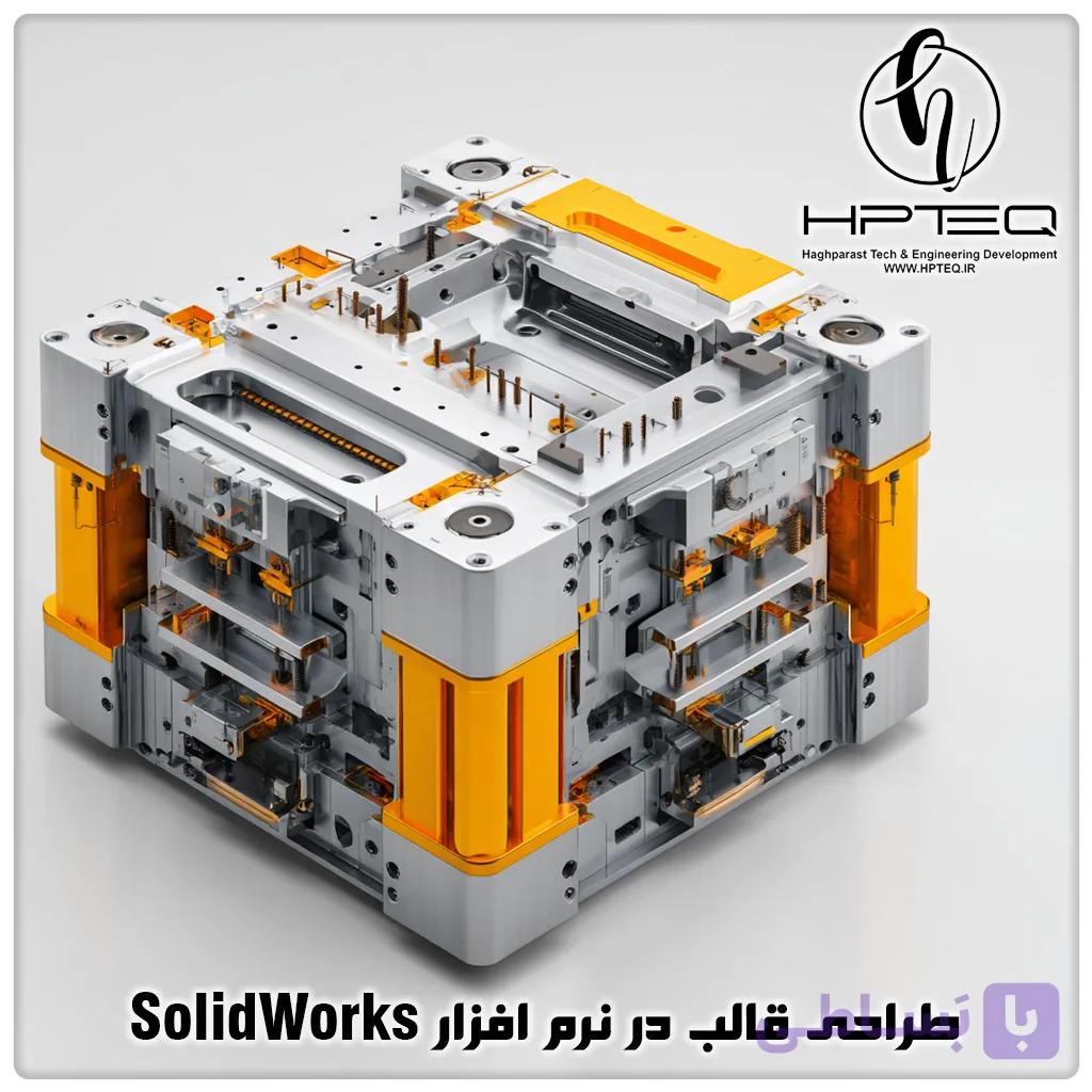 طراحی قالب تزریق پلاستیک در نرم افزار Solidworks