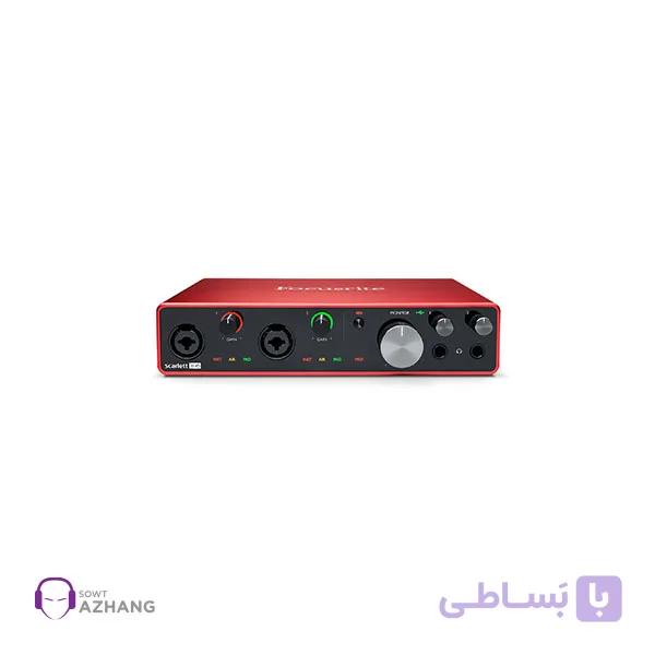 کارت صدا اکسترنال فوکوسرایت مدل Focusrite Scarlett 8i6 3rd Gen
