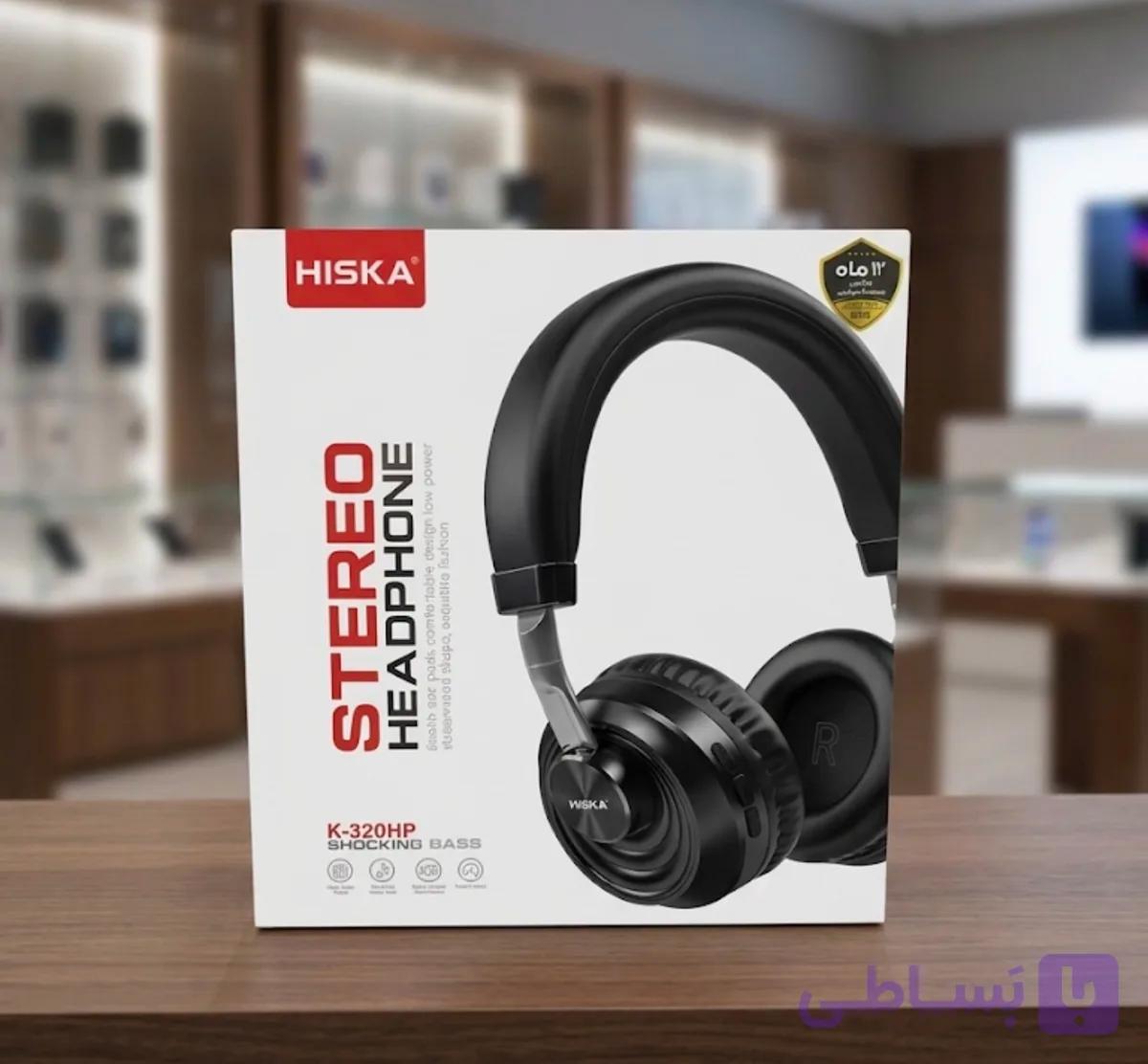 هدفون بی سیم مدل K-320HP هیسکا — تصویر 1
