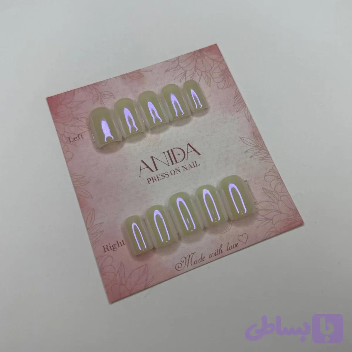 ست ناخن طرح کروم