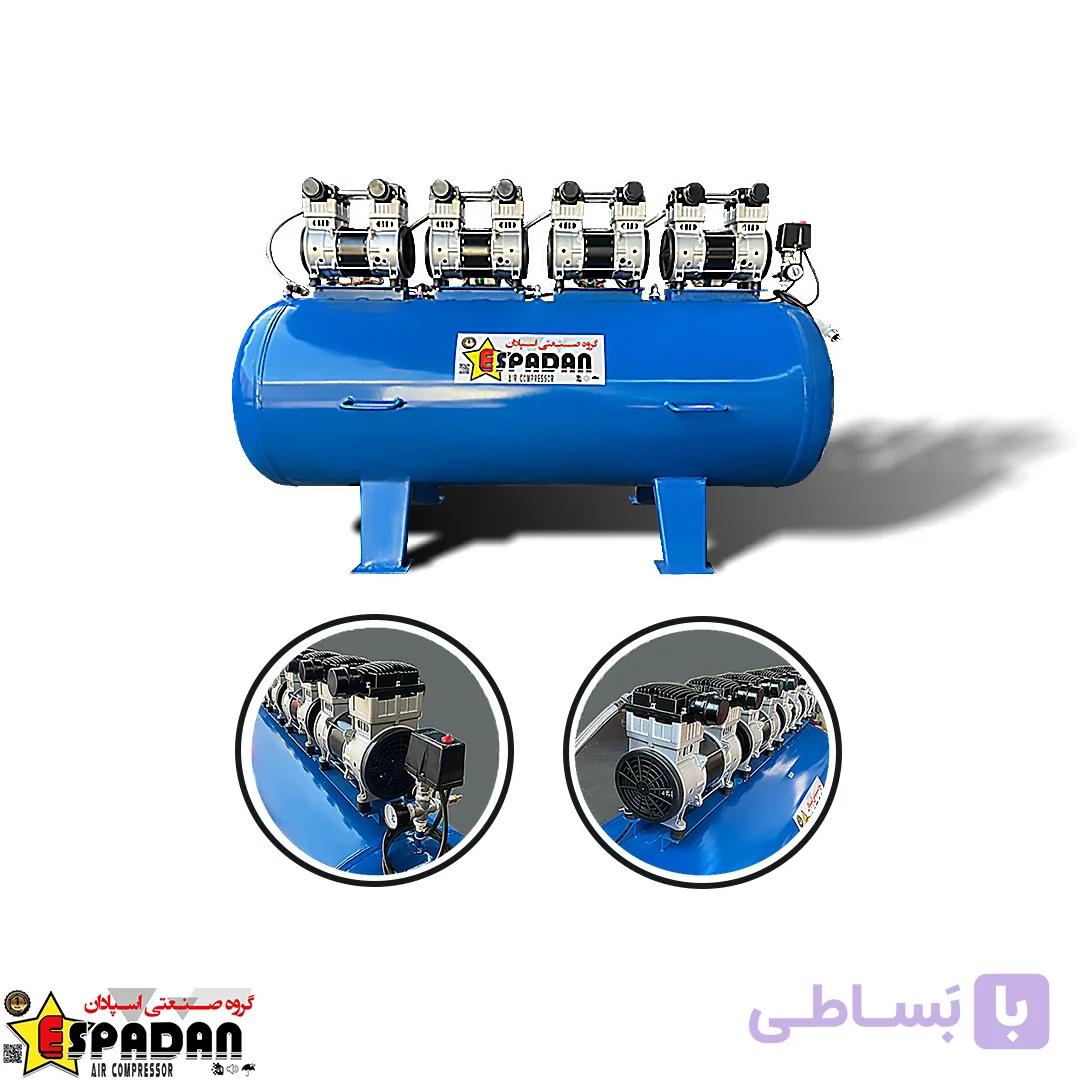 کمپرسور باد ۵۰۰ لیتری oilfree
