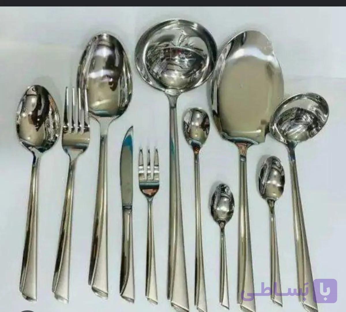 سرویس قاشق چنگال چمدانی