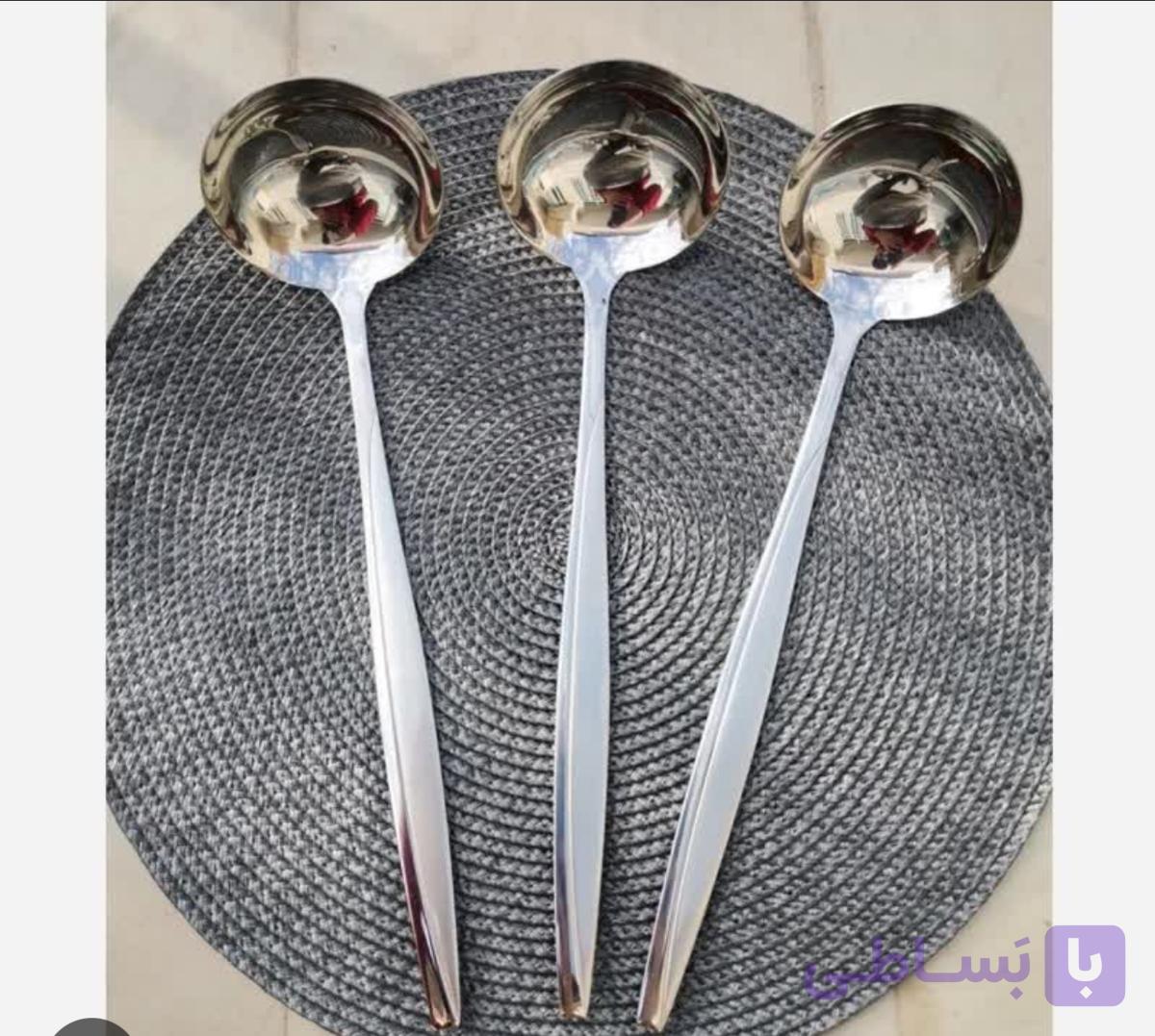 ملاقه سایز بزرگ استیل