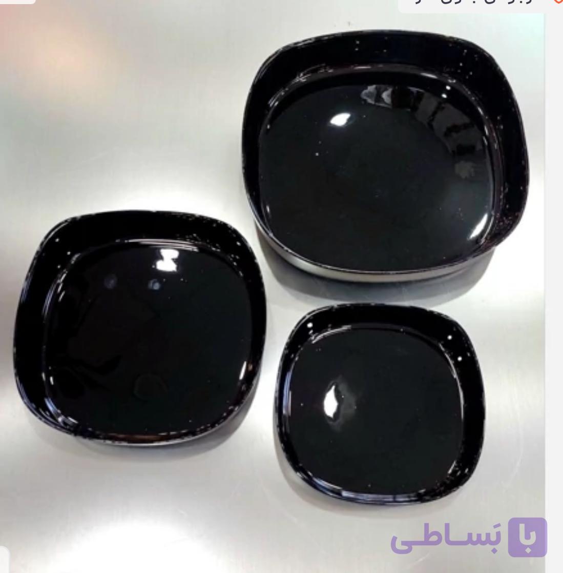تابه ۳ سایزی سرامیکی مشکی