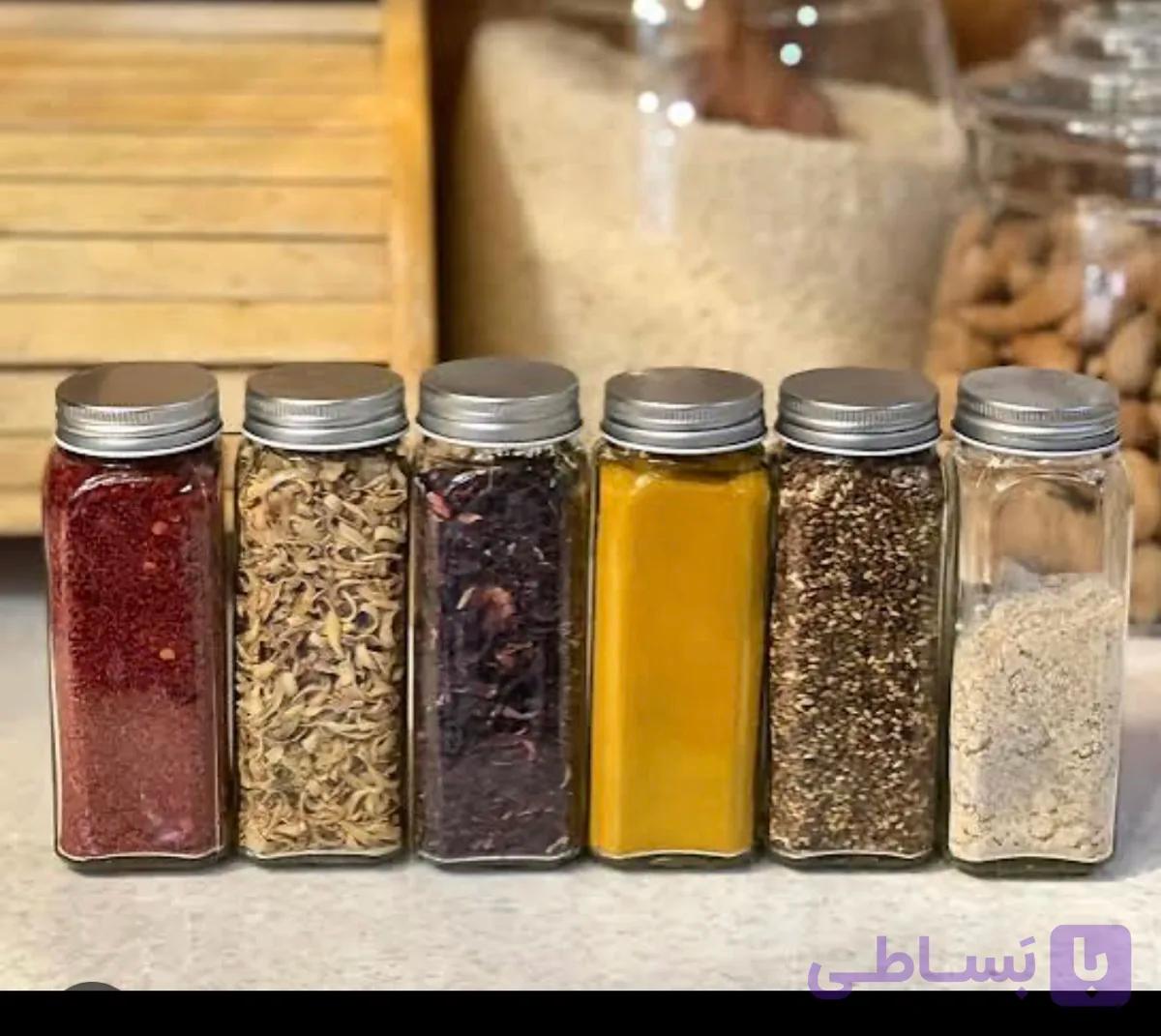ادویه پاش درب فلزی