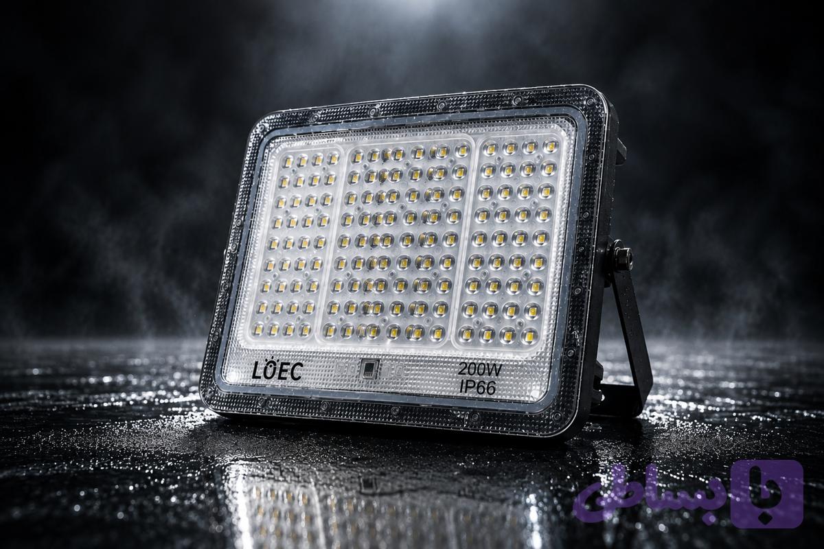 پروژکتور LED لوئس ۲۰۰ وات پنل جدا مدلSL-50202
