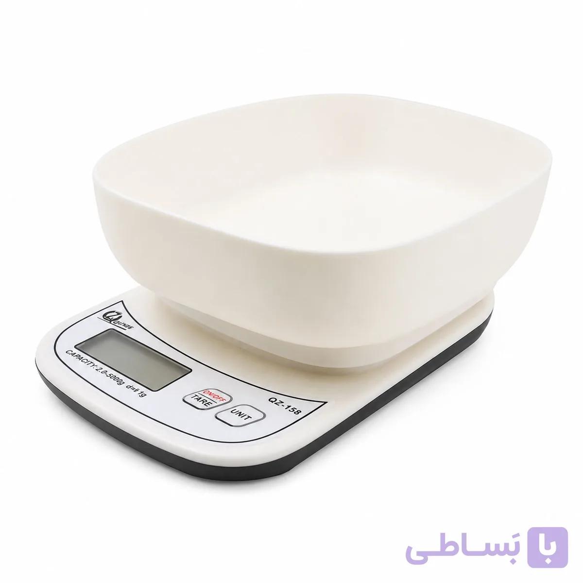 ترازو Qz-158 | ظرفیت 2 کیلوگرم | دقت 0.1 گرم — تصویر 1