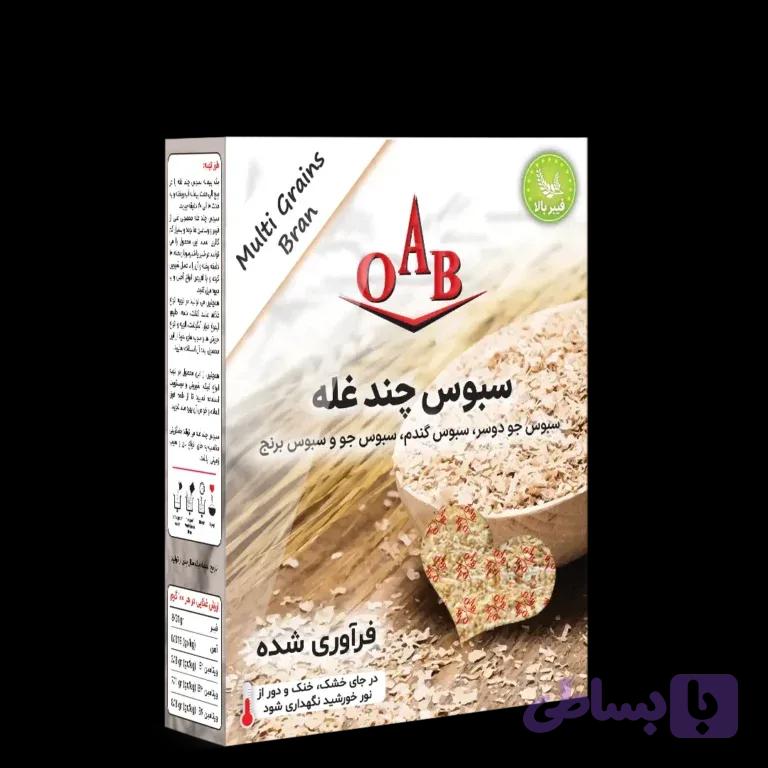 سبوس چند غله ۲۰۰ گرمی OAB