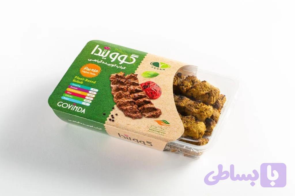 کوبیده گیاهی ۷ سیخ ۳۰۰ گرمی گوویندا