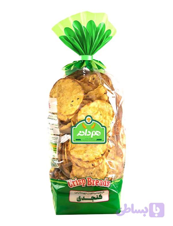 نان چیپسی کنجد