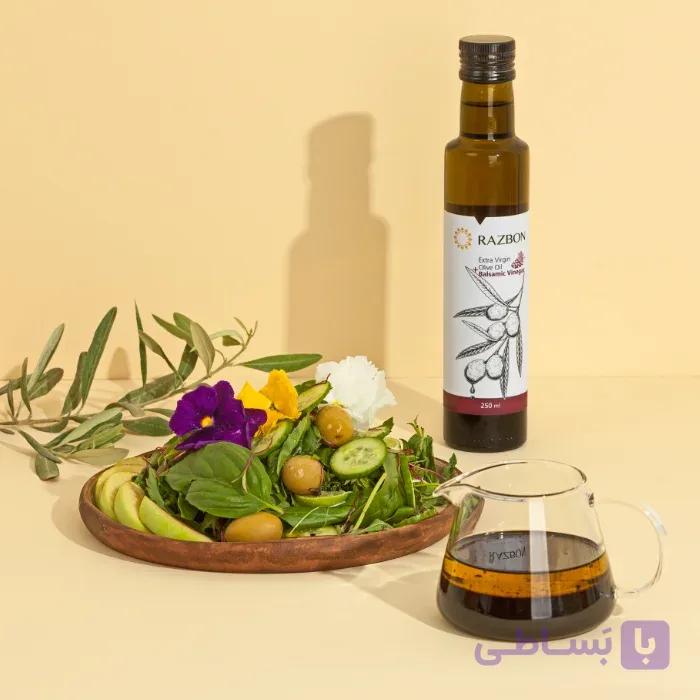 روغن زیتون فرابکر و سرکه بالزامیک ۲۵۰ میلی لیتر