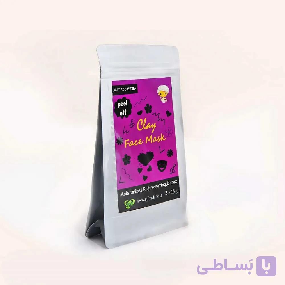 ماسک خاک رس پیل آف طبیعی