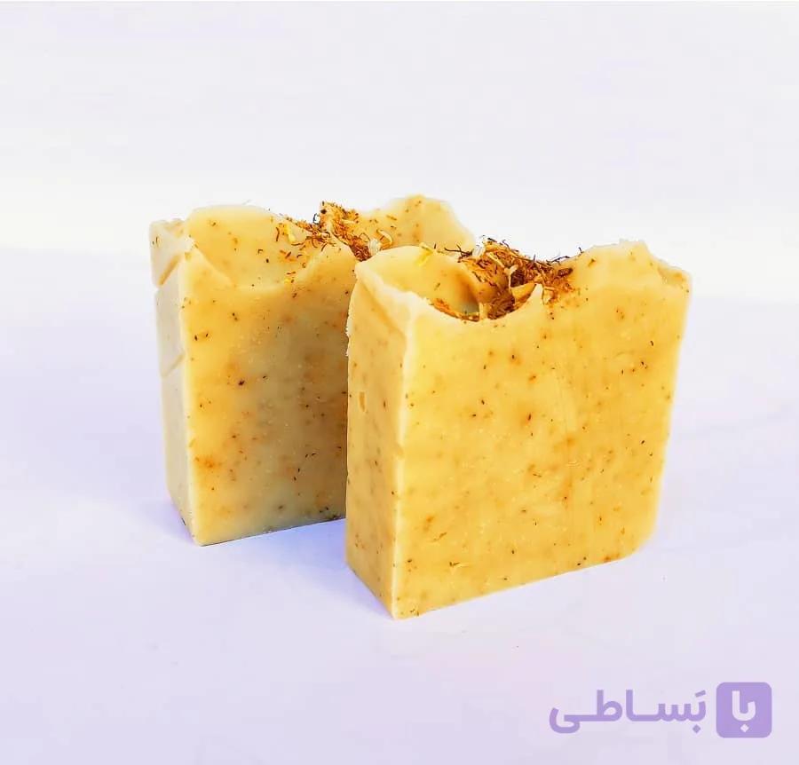 صابون بابونه | روشن کننده و ضد جوش گیاهی — تصویر 1