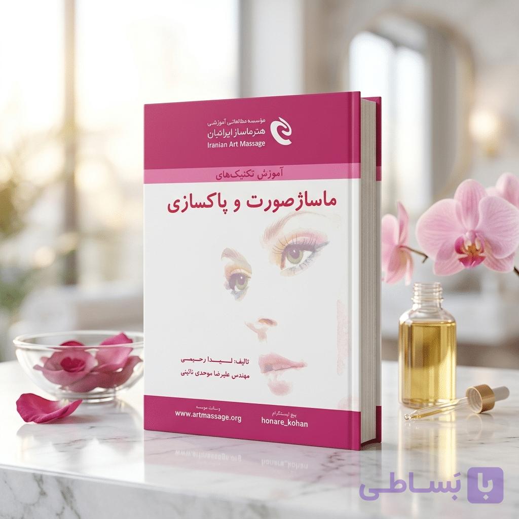 کتاب آموزش تکنیک های ماساژ صورت و پاکسازی — تصویر 1