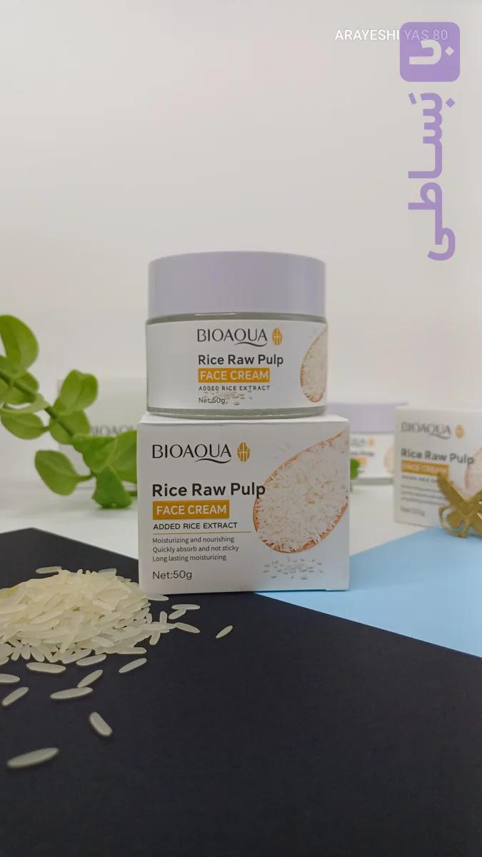 کرم ابرسان برنج خام بیواکوا 🤍 FACE CREAM