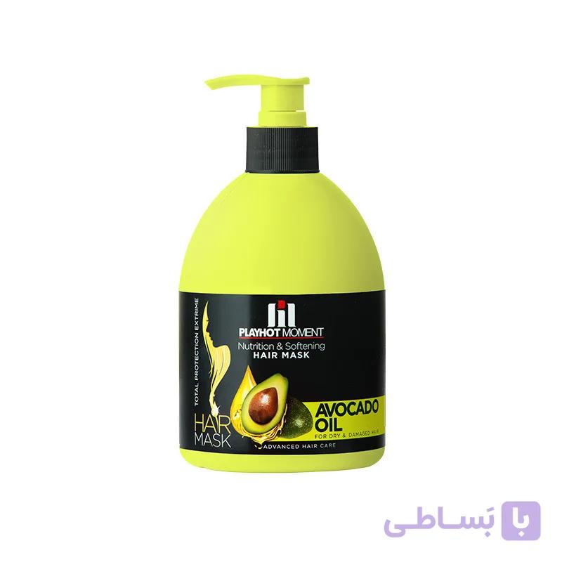 ماسک مو پلی هات مومنت مدل روغن آواکادو